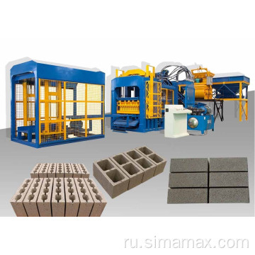 блокирующие блоки гидравлическая машина для производства бетонного кирпича